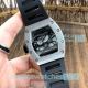 New Upgraded Copy Richard Mille RM 053 Men's Watch 48mm - Silver Bezel Black Rubber Strap (7)_th.jpg